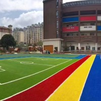 ENOCH colored synthetic turf kindergarten artificial grass carpet turf