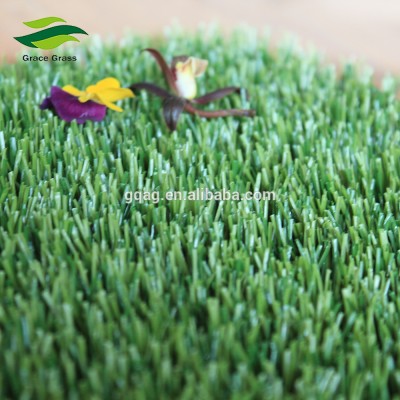 Fire resistant artificial natural turf for garden with high quality