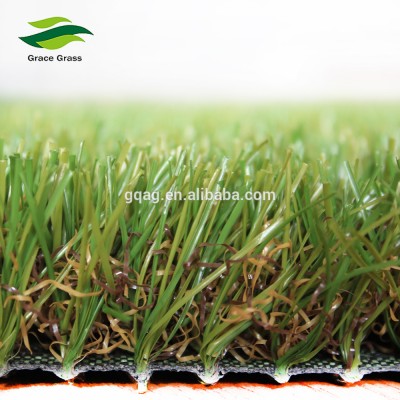 30mm height V shape high quality synthetic grass for home decoration